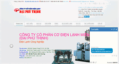 Desktop Screenshot of dienlanhmiennam.com